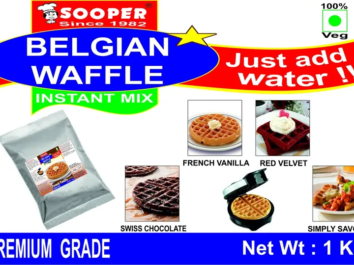 belgian waffle premix, waffle premix, sooper, bijur sooper foods,Softy Ice Cream Premix Manufacturer